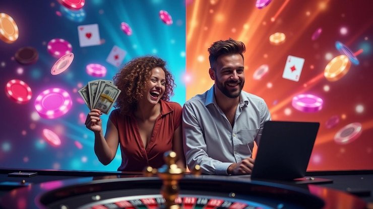Antarmuka aplikasi gapurabola menampilkan permainan slot dan pasar sportsbook